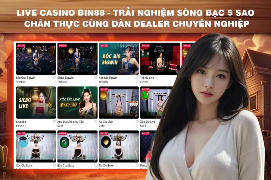 Trải Nghiệm Sòng Bạc 5 Sao Chân Thực Cùng Dàn Dealer Chuyên Nghiệp